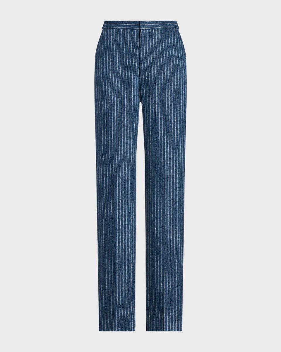 Pinstripe Linen Pants